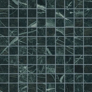 Emil Ceramica Revolution Verde Saint Denis Lappato 30 x 30 cm Marmorfliesen Mosaik EHPD