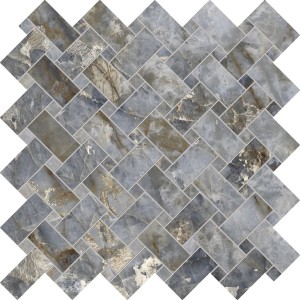 Emil Ceramica Tele di Marmo Revolution Blau Ande Lappato 30 x 30 cm Mosaik EHPN