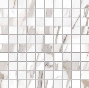 Emil Ceramica Calacatta Gold Canova Lappato Marmorfliesen 30 x 30 cm Mosaik E0QS