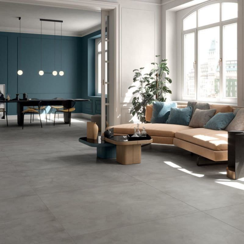 Ariana Luce Peltro Naturale 60x120 płytki gresowe imitujące beton 114640