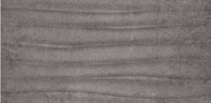 Imola Stoncrete Grigio Scuro - natürliche, strukturierte matte Wandfliese 30 x 60 cm STCRWA2 36DG RM, grau