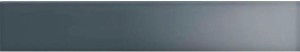 Quintessenza Pigmento Dekor Glanz Blau 6 x 37 cm PGM311L, glänzende blaue Feinsteinzeugfliese