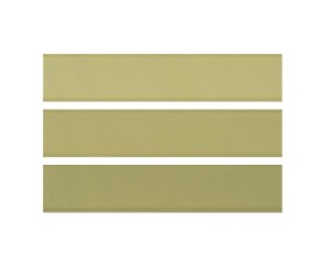 Quintessenza Mattgrün Tint – Keramische Fliese 5 x 25 cm TNT124M, mattschwarz grün