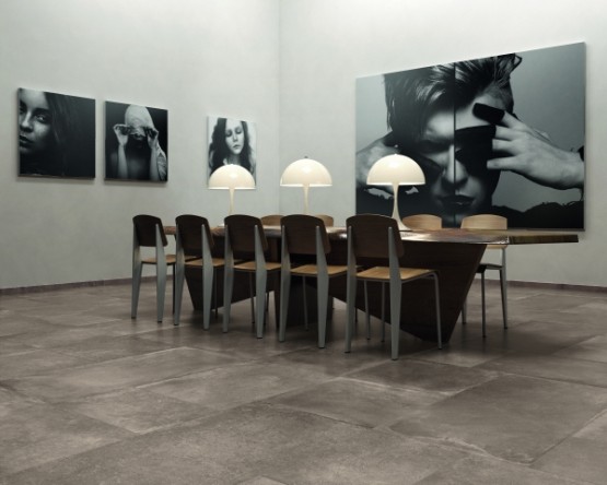 Płytki podłogowe beton szary ABK Unika Grey UKR01150 60x60 11173