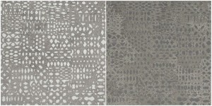 Quintessenza Superfici20 Tracce2 Mix Roccia Grau - Dekorationsfliese 20 x 20 cm SVN307M, graue Mischung
