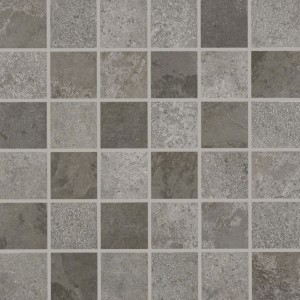 Quintessenza Superfici20 Mosaik Mix Grau - 20 x 20 cm graue Gresfliesen SVN403M