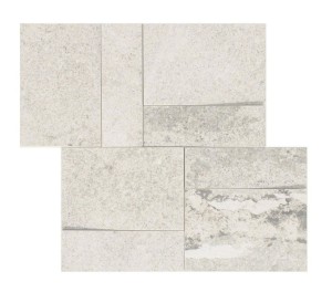 Rex Ceramiche La Roche Di Rex Blanc Muretto 3D 742240 Lappato 21 x 40 cm - dekorative Feinsteinzeugfliesen