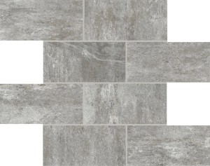 Rex Ceramiche La Roche Di Rex Muretto Grey 747797 Lappato 30 x 30 cm - dekorative Feinsteinzeugfliesen
