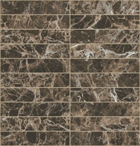 Rex Ceramiche Rex Bijoux Marron Imperial Mosaico 767573 Poler 30 x 30 cm - dekorative Steinzeugfliesen