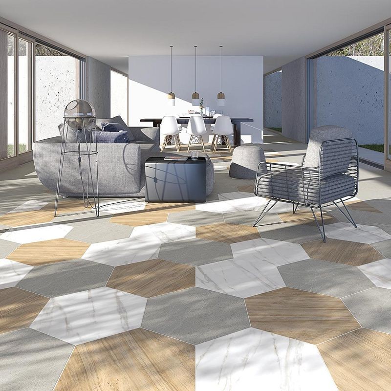 Vives Nikoi Hexágono Verbier 51,9x59,9 płytki marmurowe gresowe 107567