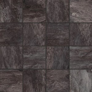 Rex Ceramiche Rex Ardoise Noir Tessere 747762 Lappato 30 x 30 cm - dekorative Feinsteinzeugfliesen