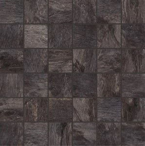 Rex Ceramiche Rex Ardoise Noir 739361 Lappato 30 x 30 cm - dekorative Feinsteinzeugfliesen