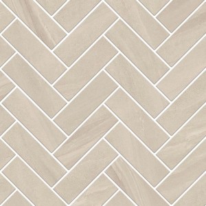 Imola Ceramica Lime-Rock Almond 28,5 x 32 cm - natürliche matte Gres-Mosaikfliesen MK.LMRCK A