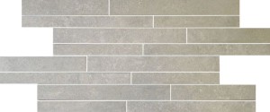 Saloni Quarz Mosaico Grau 30 x 59 cm - Feinsteinzeugfliese