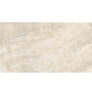 Fondovalle Infinito 2.0 Onice Weiß glänzend 60x120 Fliesen, Steinoptik