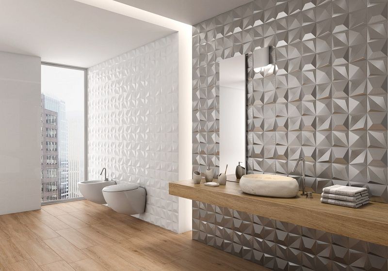 Dune Shape White 25x25 płytka ścienna 158849