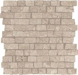 Emil Ceramica MaPierre Mosaik Petite Naturstein 30 x 30 cm Beigefarben