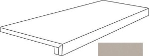 Imola Ceramica Parade Argento 32,5 x 120 cm - Natursteinoptik, matte Stufenfliese PRTU G120AG