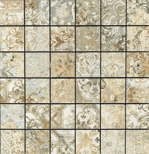 Aparici Teppich Sand Natur Mosaik 30 x 30 cm