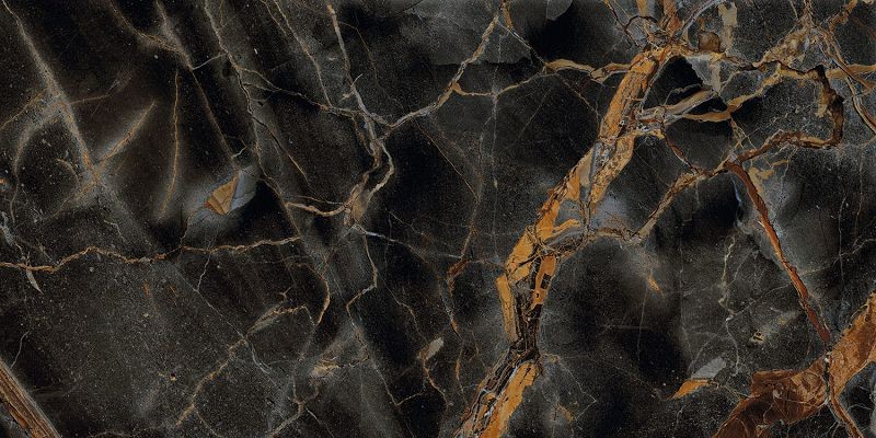 Naxos Rhapsody Caravaggio Gold Polished Levigata Rett. 60x120 płytki marmurowe gresowe 145094