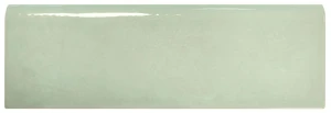 Bullnose Village Mint 6,5x20 glänzende Abschlussfliesen mit abgerundeter Kante