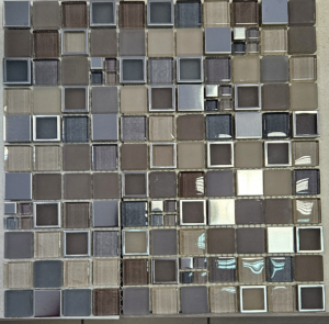 Dell Arte Frames Silver 29,5x29,5 Glasmosaik silber