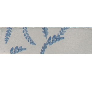 Marazzi Rice Grigio Decoro Leaf Lux 5x15 M96V Fliesen Ziegeloptik