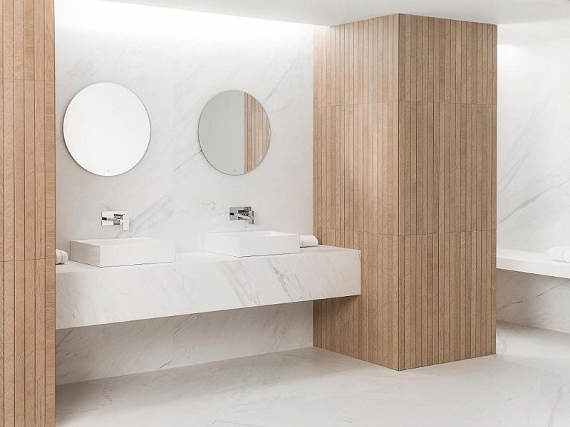 Porcelanosa Liston Oxford Natural 33,3x100 płytki drewnopodobne ścienne lamele 148578