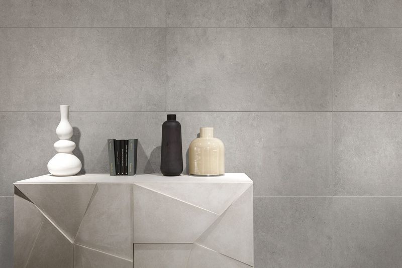 Cercom Square Grey In 60x60 płytki gresowe imitujące beton 120387