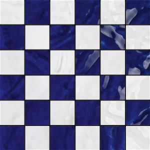 CIR TADELAKT MOS.FEZ BLU 30X30 Feinsteinzeugfliesen