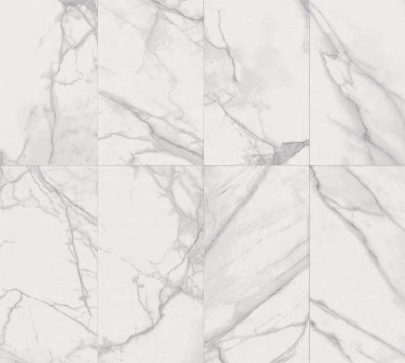 Gres marmur białe z delikatną szaro- czarną żyłą Flaviker Supreme Statuario Royal Mix SPMIP10 60x120 75586