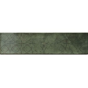 Cifre Decor Omnia Green Brillo 7,5x30 Wandfliese