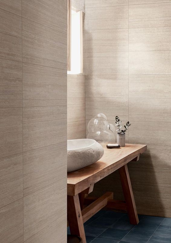 Marazzi Travertino Classico Strutturato Righe 30x60 M9P9 płytki marmurowe gresowe 142248
