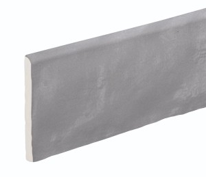 Badezimmerfliesen Harmony Trim Riad Grau 6,5x20 Glänzend /38 Stück/