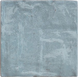 Harmonie Riad Sky 10x10 Glänzende Ziegel-Fliesen /0,50m2/