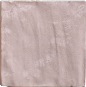 Harmonie Riad Pink 10x10 Glänzende Ziegelplatten /0,50m2/