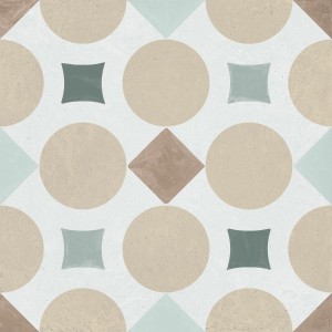 Pflasterfliesen Harmony Muster Sand Geometrisch 22,3x22,3 Matt /0,65m2/