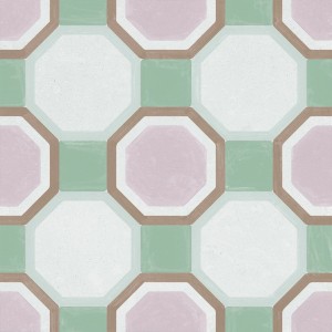 Pflegeleichte Harmony Patterns Fliesen Pink Diamond 22,3x22,3 Matt /0,65/