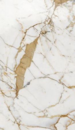 Gres marmur biały ze złotą nitką Marazzi Grande M.Look Golden White lux 75x150 96395