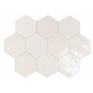 Wow Zellige Hexa Weiß 10,8x12,4 /0,382m2/