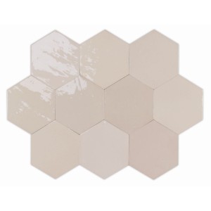 Wow Zellige Hexa Nude Fliesen 10,8x12,4 cm /0,382m2/
