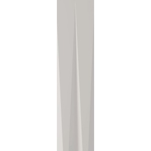 Wow Streifen Übergang Eis Weiß Matt 7,5x30 /0,4m2/