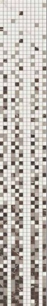 Mozaika imitujące marmur brąz biała Casalgrande Padana Marmoker Mosaico Cascata B Tessera 29.5x206.5 71600