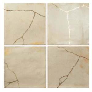 Wow Enso Kintsugi Sand 12,5x12,5 cm / 36 Stück