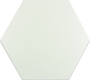 Wow Fliesen Hexagon Boden Eisweiß Matt 20x23 /0,35m2/