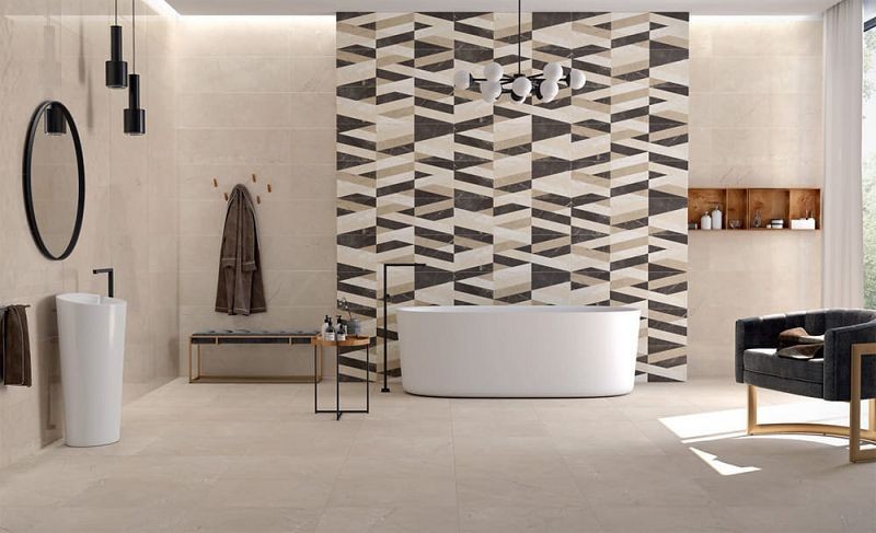 Colorker Corinthian Triangle Beige 31,6x100 płytka ścienna 124495