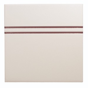 Wow Point & Dash Dash Neutral Burgunder 15x15 /0,548m2/