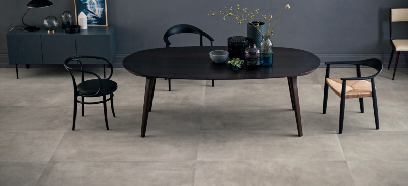 Płytki podłogowe szary beton Marazzi Powder Smoke MMX2 75x75 16127
