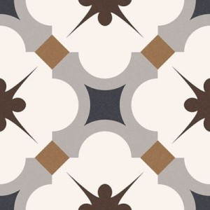 Gayafores Taco Grace Grey 16,5x16,5 cm: Patchwork-Fliese aus Feinsteinzeug