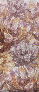 Fap Roma Gold 120x278 cm Flower Inserto